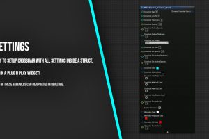 Unreal Engine – Dynamic Crosshair Widget UE8730