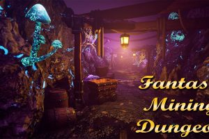 Unreal Engine – Fantasy Mining Dungeon UE8752