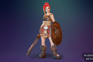 Unreal Engine Novice Girl UE8297