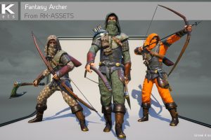 Unreal Engine RK Fantasy Archer UE8253