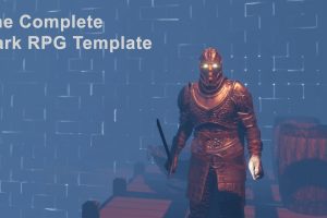 Unreal Engine Complete Dark RPG Template UE8265