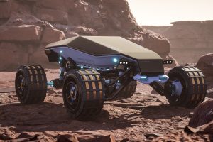 Unreal Engine Driveable Mars Rover UE8270