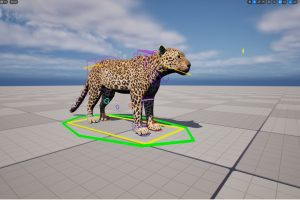 Unreal Engine Indian Leopard Control Rig UE8279