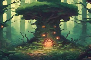 Unreal Engine Mystery Forest for RPG [ REAL SOUND ] [ High Quality ] UE8295