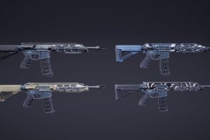 Unreal Engine – FPS Automatic Rifle 01 Animations UE8226