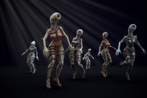 Unreal Engine – Female Leech UE8231