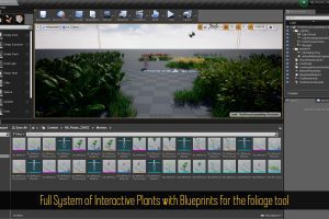 Unreal Engine – Dynamic Interactive Foliage Plants 8 UE8233