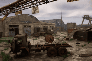 Unreal Engine – ABANDONED FACTORY Industrial railway zone Update V2 UE8866