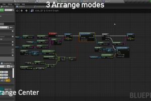 Unreal Engine – Auto Node Arranger UE8098