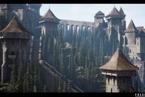 Unreal Engine – Medieval Castle Environment UE8509