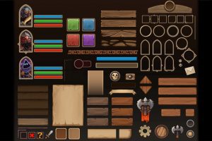 Unreal Engine – Wooden UI UE8534