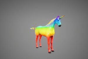 Unreal Engine – Unicorn Horse Modular UE8581