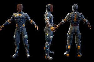 Unreal Engine – Sci fi Character 2 low poly UE8594