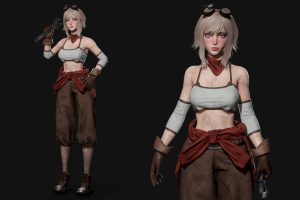 Unreal Engine – Mechanic Girl UE8663