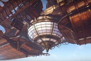 Unreal Engine – Steampunk Airship UE8667