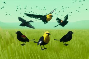 Unreal Engine – Beefy Blackbirds Niagara Bird System UE8692