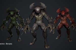 Unreal Engine – Demon Character 7 UE8697