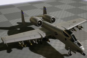 Unreal Engine – Warthog Attack Jet UE8743