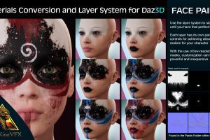 Unreal Engine – Materials Conversion and Layer System for Daz3D Imports UE8795