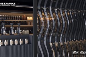 Unreal Engine – MasterGlass Realistic fluted ribbed and frosted glass UE8796