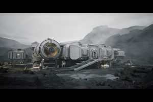 Unreal Engine – Modular Sci Fi Indoor Outdoor environment pack Rocky Swampy Planet UE8834