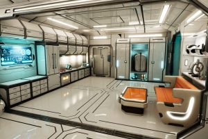 Unreal Engine – Sci Fi Living Room UE8886