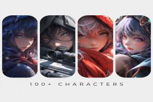 Unreal Engine – Cinematic TCG Realistic Anime Collection UE8130