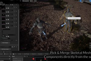 Unreal Engine – Skeletal Mesh Merger UE8143