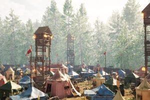 Unreal Engine – Medieval War Camp Fort Fortress Medieval Props UE8171