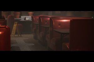 Unreal Engine – Double Triangle Diner Restaurant UE8395