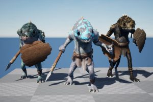 Unreal Engine – Fish Man Fantasy RPG UE8414