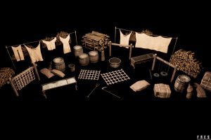 Unreal Engine – Medieval Village Props Package UE8419