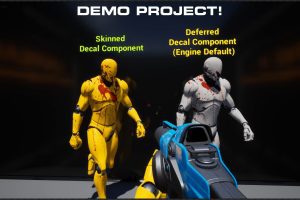 Unreal Engine – Skinned Decal Component UE8462