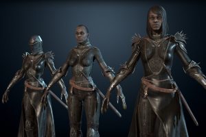 Unreal Engine – Dark Lady UE8524