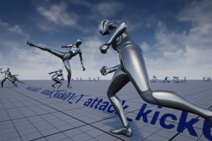 Unreal Engine – Girl Martial Arts AnimSet UE8528