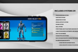 Unreal Engine – Hero Select PRO UE8566