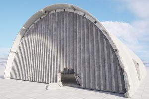 Unreal Engine – Concrete hangar v1 UE8608