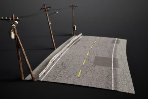 Unreal Engine – Ghost Town VOL 6 Road Generator UE8621