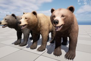 Unreal Engine – Bear Female UE8632