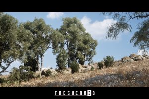 Unreal Engine – Steppe Environment 4x4km Landscape Wetland Landscape Plain Landscape UE8885