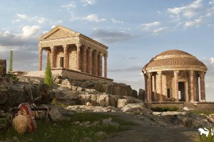 Unreal Engine – Roman Temple Ruins ULAT UE8887