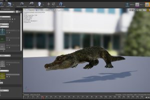 Unreal Engine – Realistic Crocodile UE8735