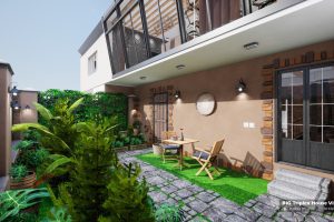 Unreal Engine – Triplex House Villa UE8403