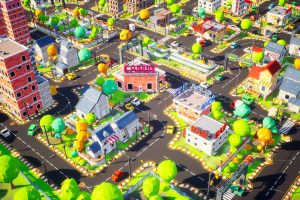 Unreal Engine – SimPoly Town UE8560