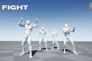 Unreal Engine – Fight MocapAnimPack UE8986