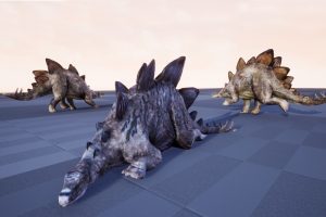 Unreal Engine – Dinosaur Stegosaurus UE9239