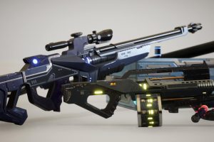 Unreal Engine – Light Scifi Weapons UE9114