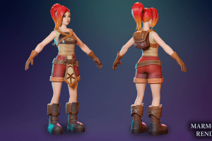 Unreal Engine – Novice Girl UE9368