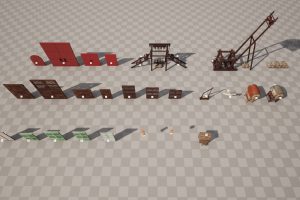 Unreal Engine – Korean Traditional Interactive Props Vol 1 UE8933