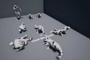 Unreal Engine – Zombie Animations UE8960